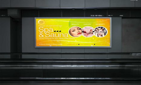 Signage Design Mockup.