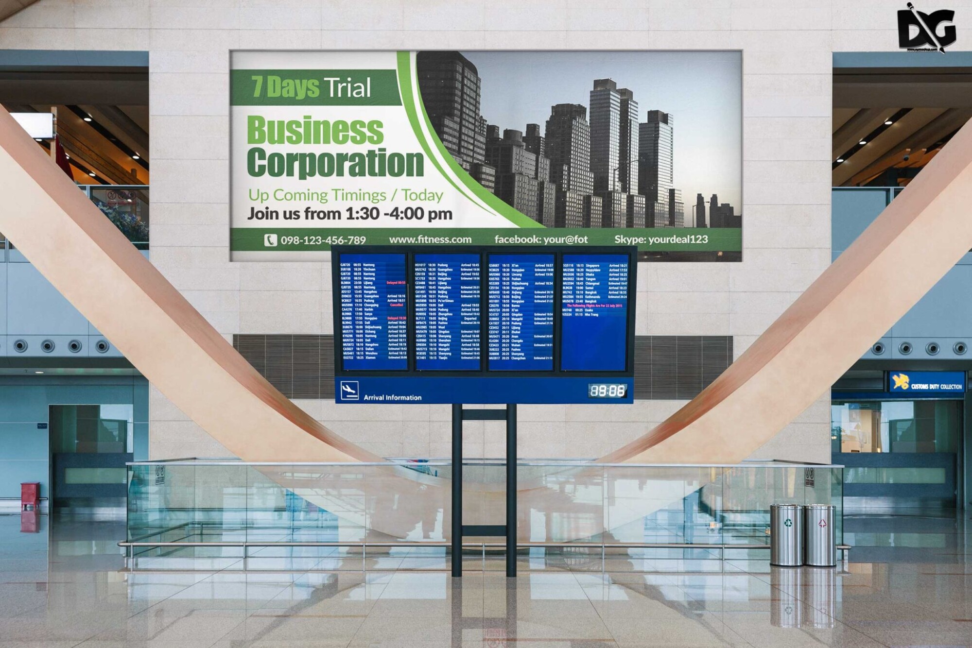 Mock-up Billboard
