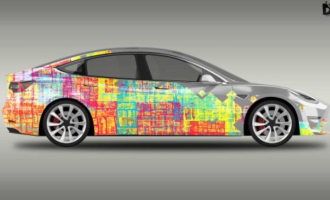 Free Mock-up Speedy Car PSD