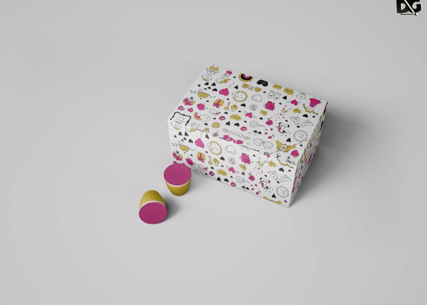 Free PSD Mockups 6 Free Mock-ups Coffee Box