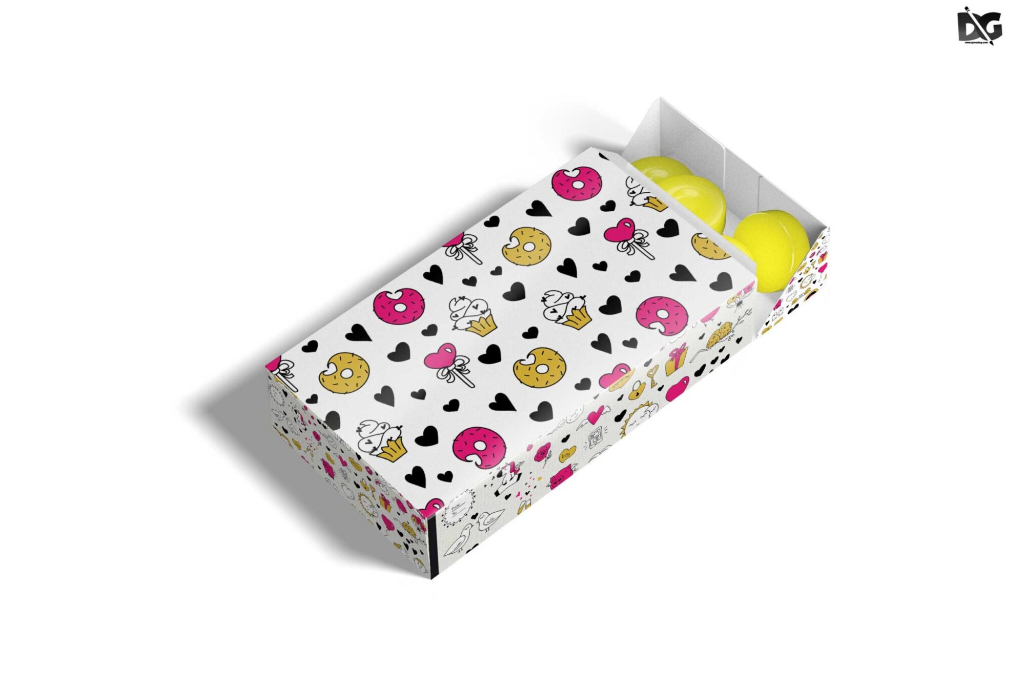 Free Mock-ups Box Packaging