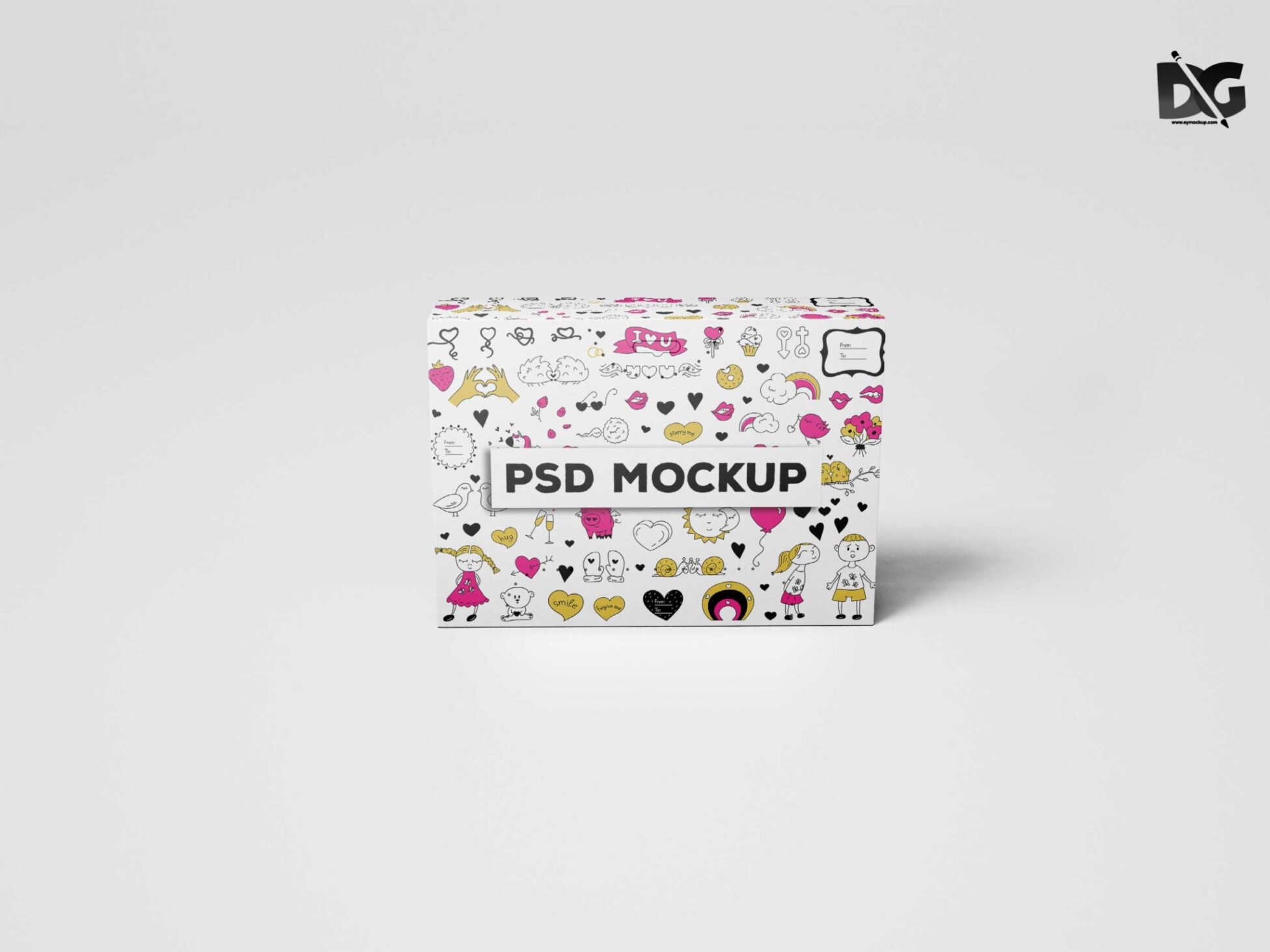 Download Free Napkin Box Mockup 4 Napkin Box Mockup