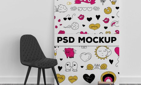 Download Free Painting Poster Mockup 14 Painting Poster Mockup