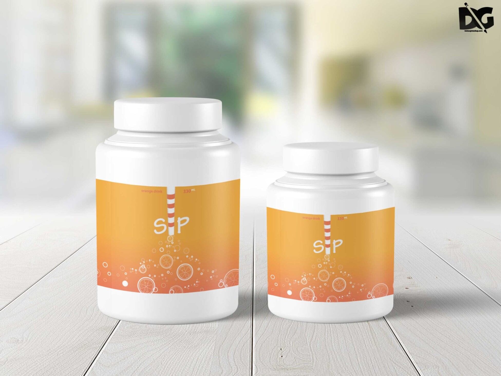 Free PSD Mockup for Capsule Bottles 12 Free PSD Capsules Bottles Mockup Presentation