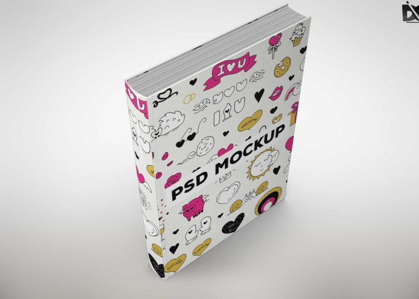 Free PSD Mockups 2 Book Cover Mockups