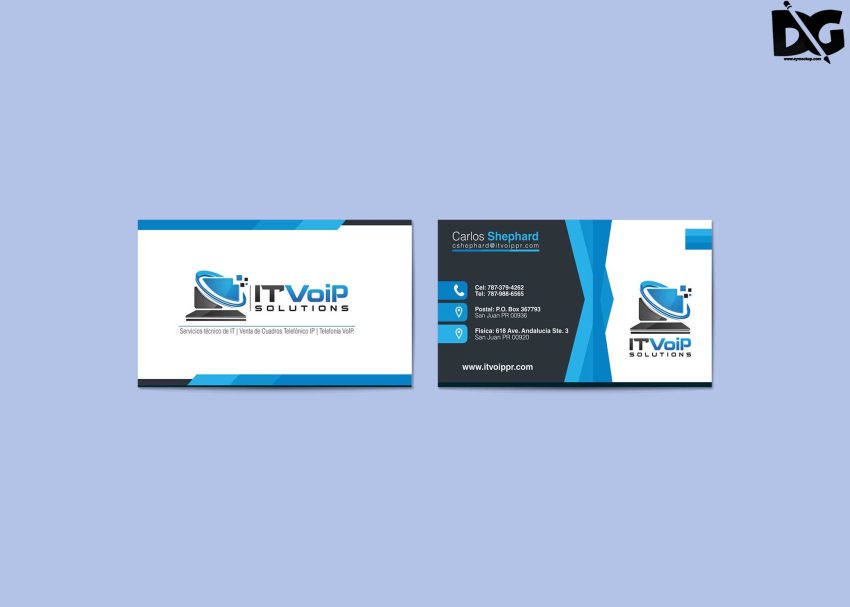 Free PSD Mockups 2 Business Card Mockup