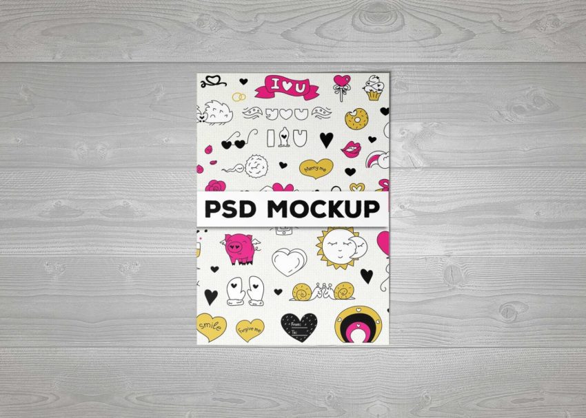 Free PSD Mockups 3 Flyer PSD Mockup