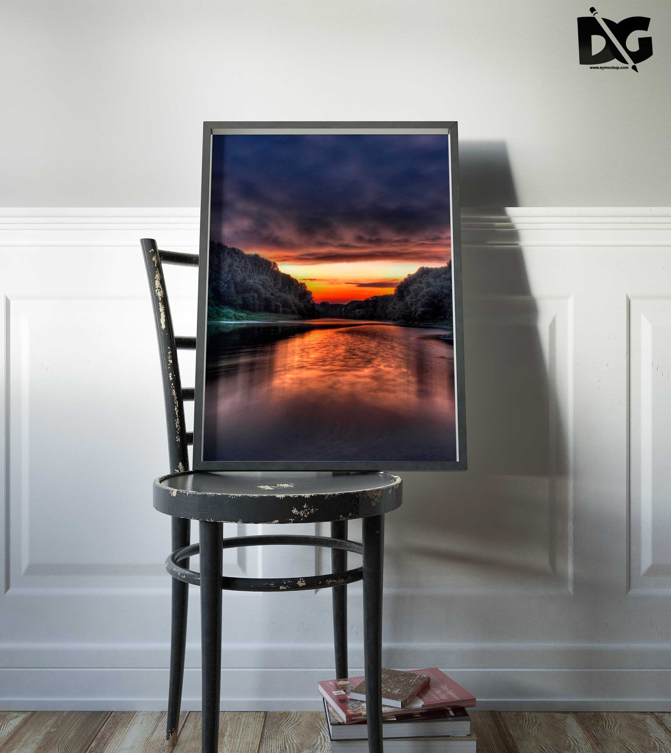 Free Chair Artwork Mockup Download 1 Artwork Design Mockup