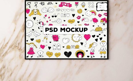 PSD Display Mockup