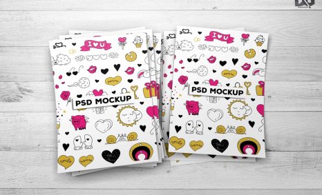 Free Premium Artwork Flyer Mockups 14 Free Premium PSD Designs Mockups