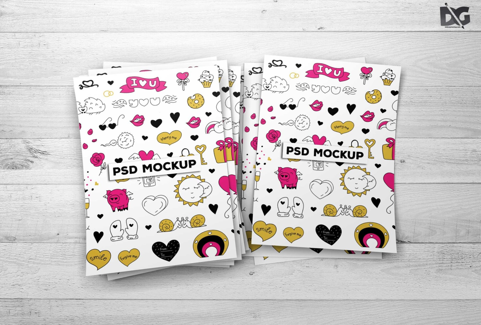 Free Premium Artwork Flyer Mockups 14 Free Premium PSD Designs Mockups