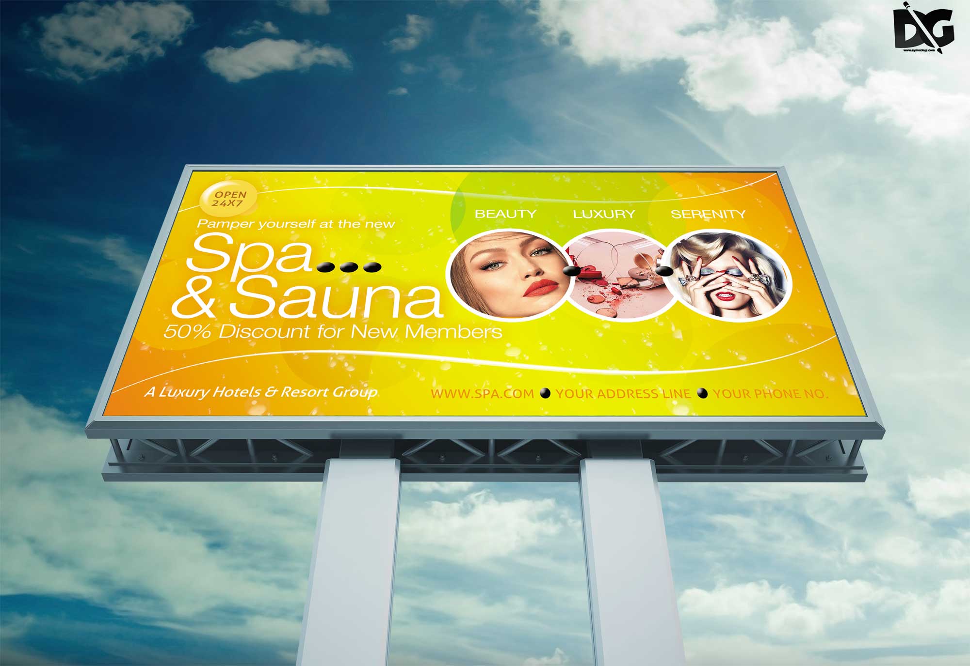 Download Free Billboard Mockup Today 1 Premium Billboard Mockup
