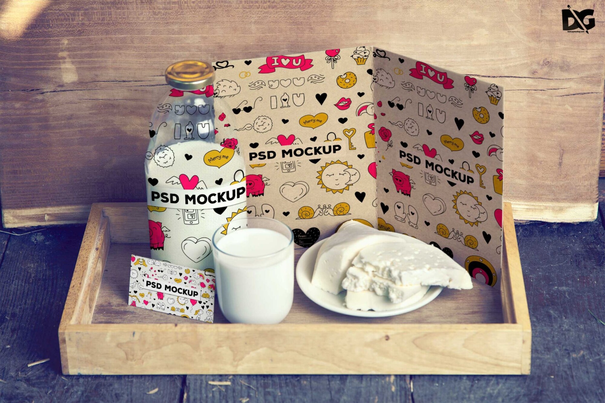 Free Premium Bottle Mockup Download 16 Bottle Postcard Mockup
