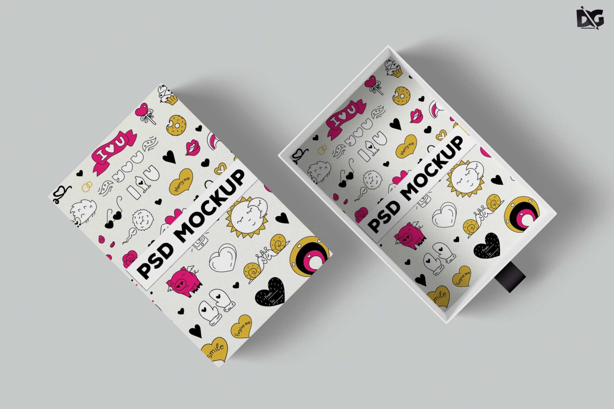 Free Premium Box Packaging Mockup 1 Packaging PSD Mockup