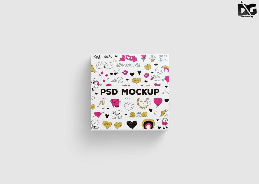 Free PSD Mockups 6 Box Design Mockup