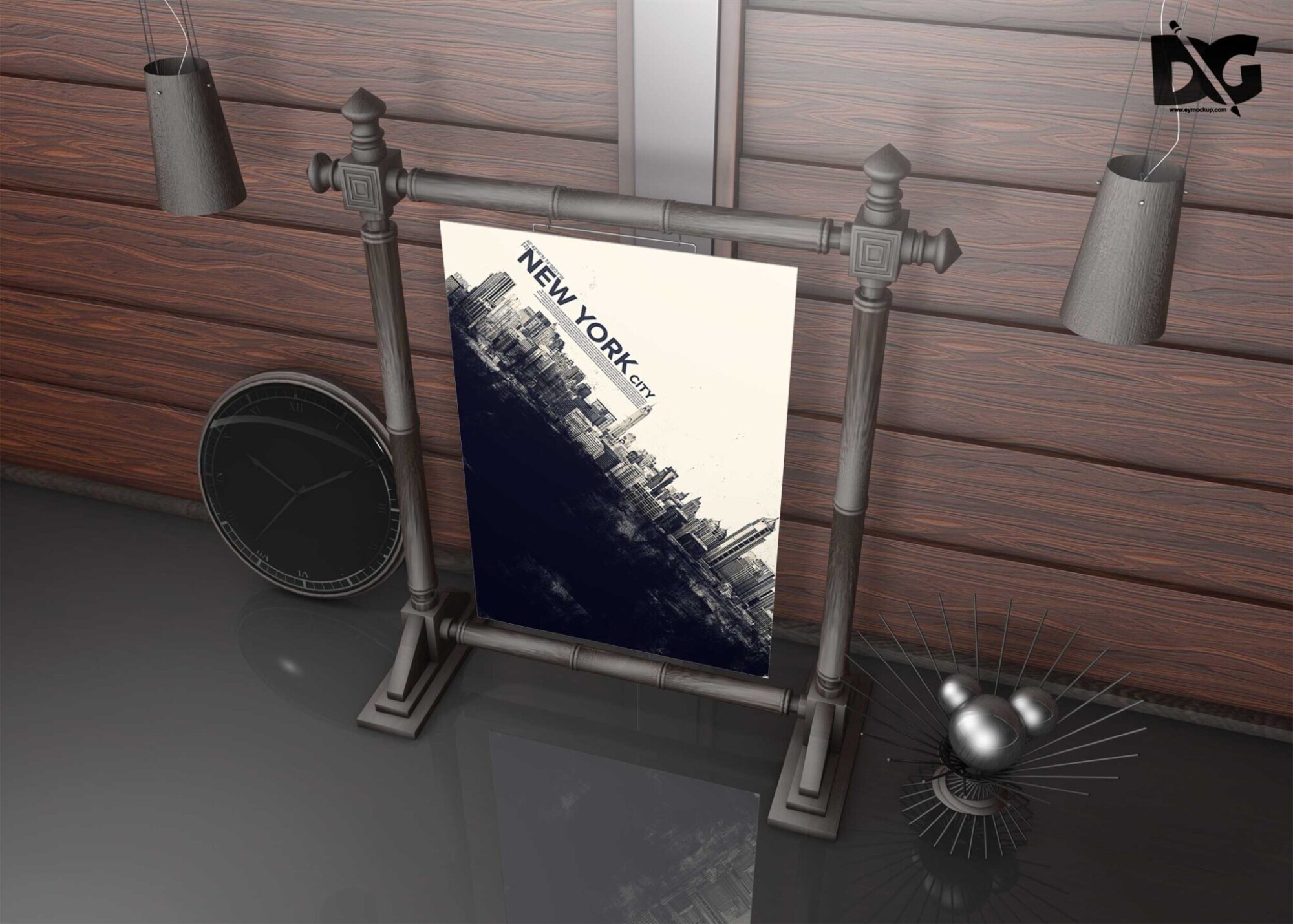 Free Premium Poster Design Mockup 15 Free Premium Type Poster Design Mockup