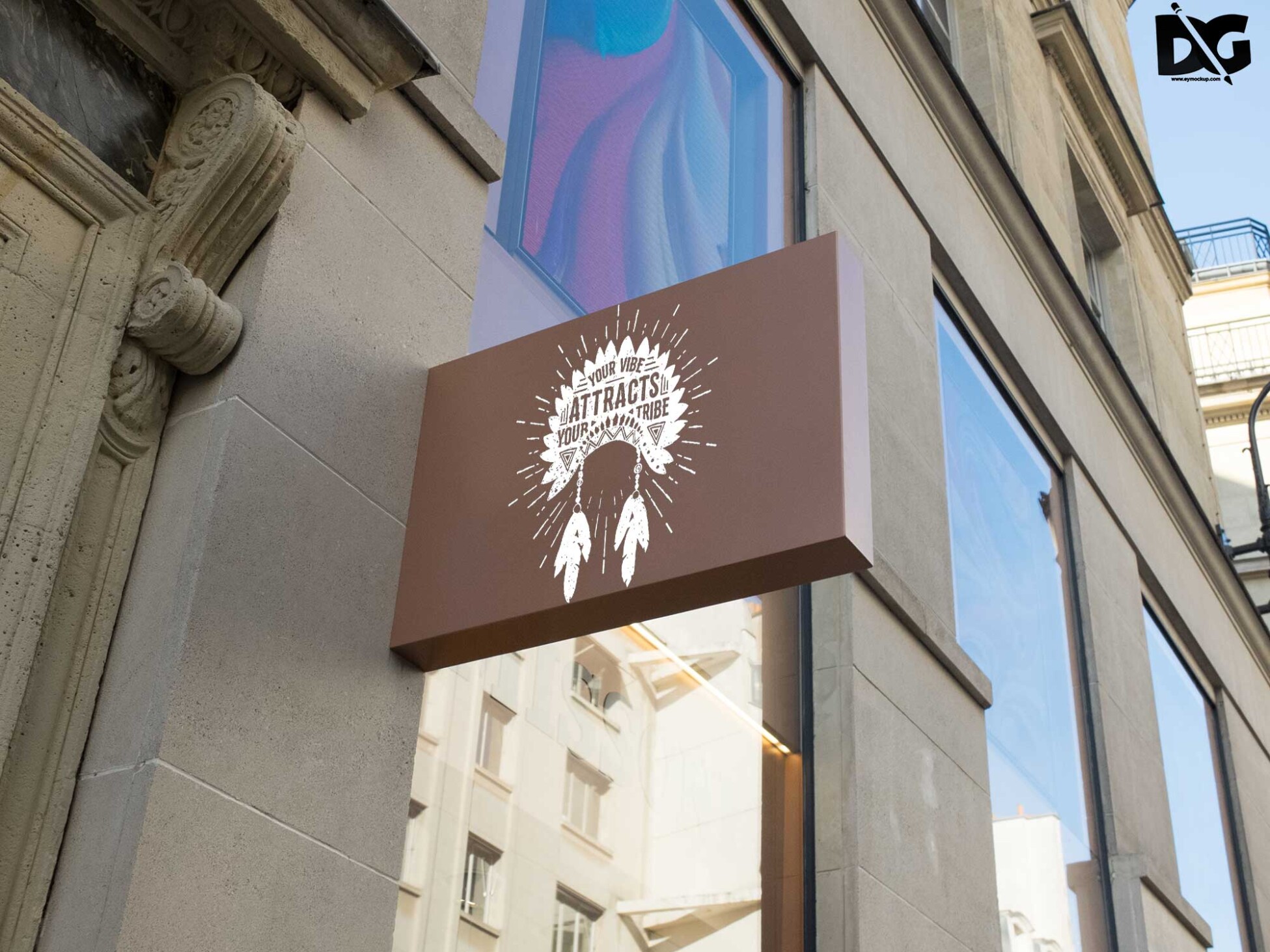 Free Office Signage PSD Mockup Download 8 Signage Design Mockup