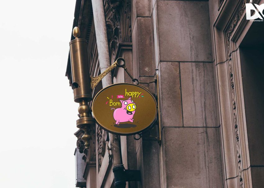 Vintage Sign Mockup