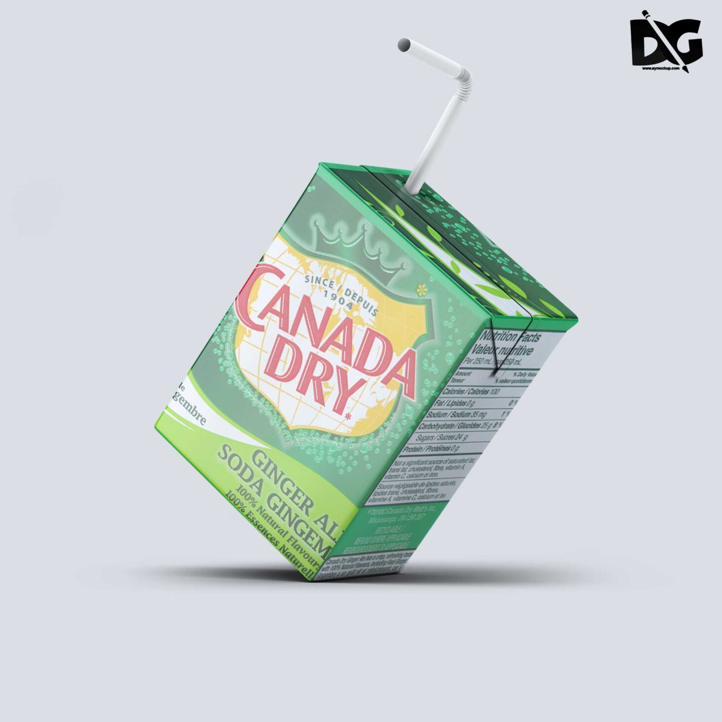 Juice Packaging Mockup