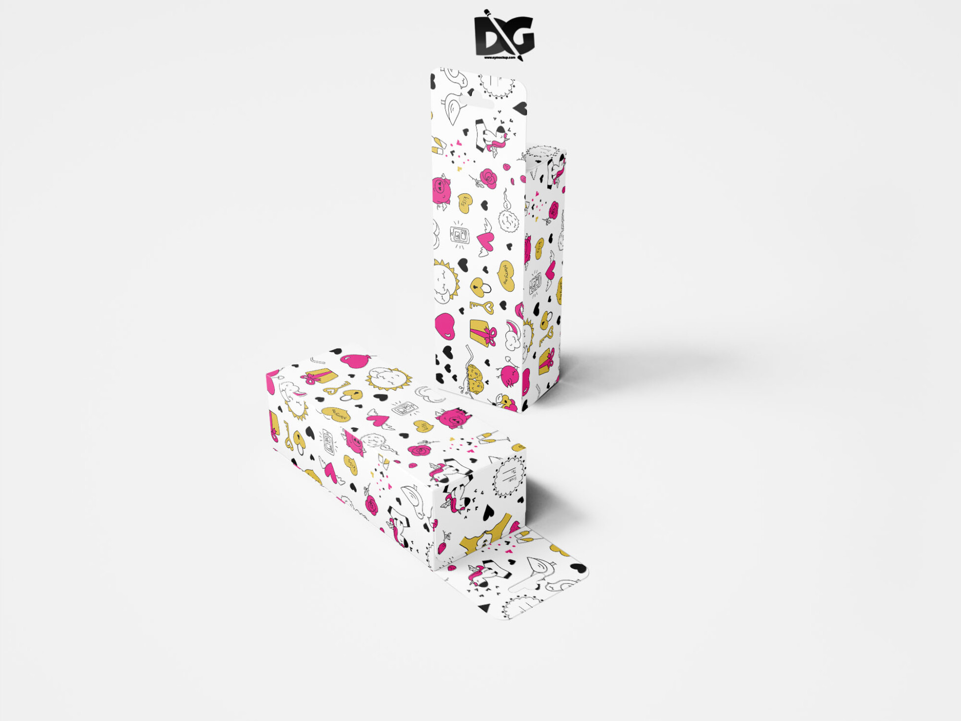 Free Rectangle Box PSD Mockup Download 1 Packaging PSD Mockup