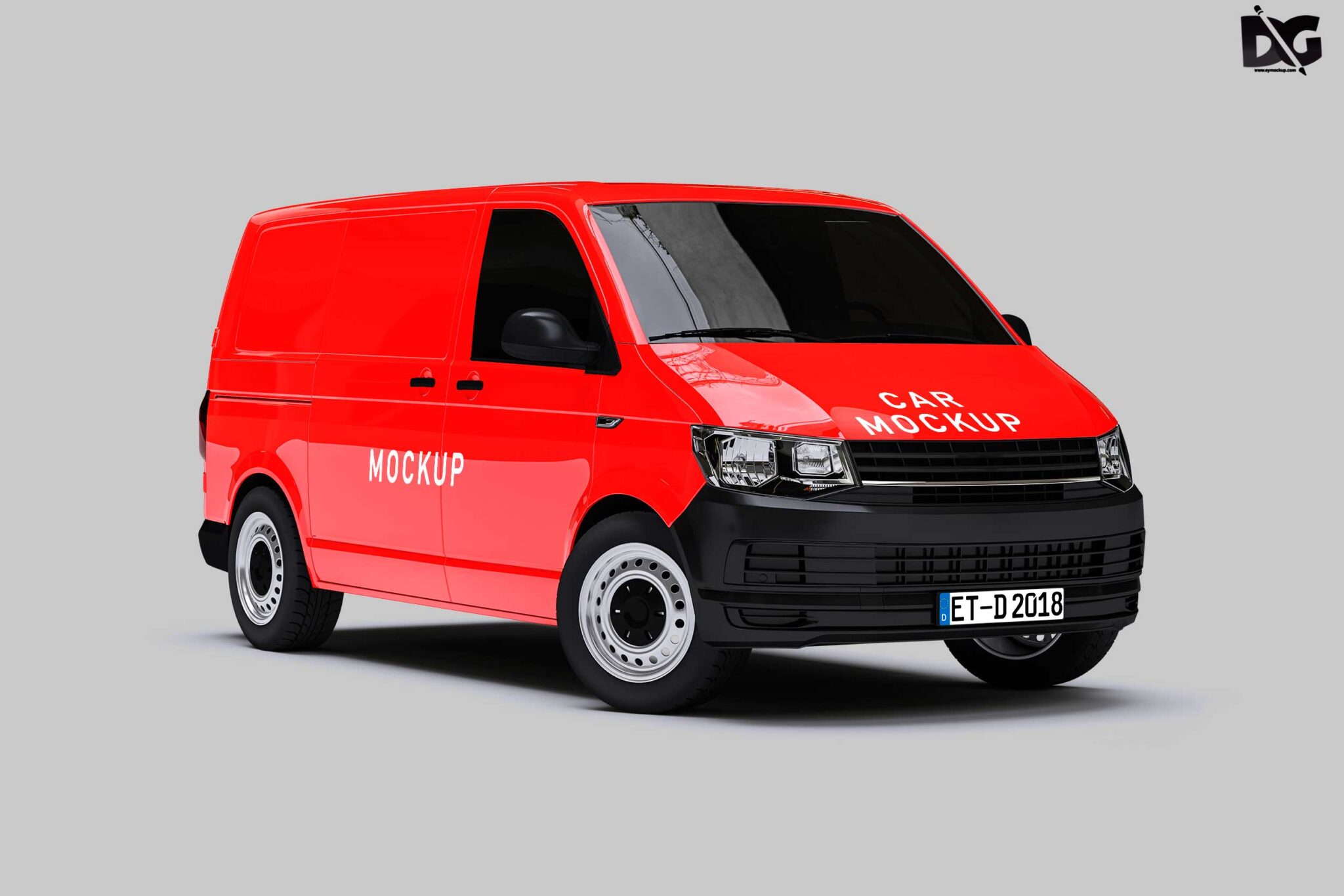 Free Transporter Design Mockup