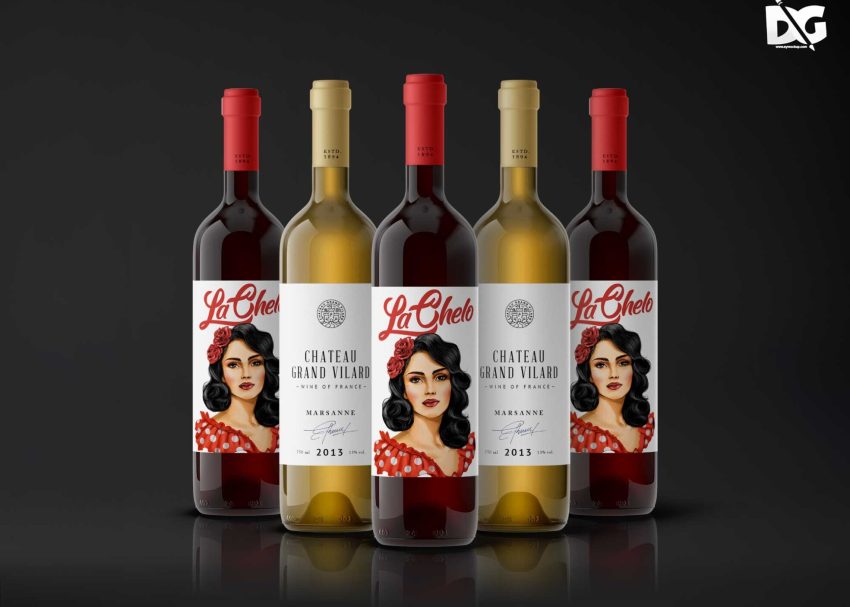 Bottle Label Mockup