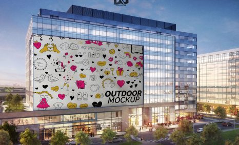 Complex Billboard Mockup