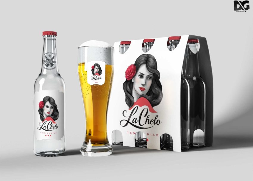 Free PSD Mockups 3 Beer Packaging Mockup