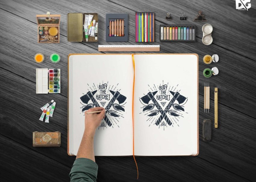 Free PSD Mockups 4 PSD Download Mockup