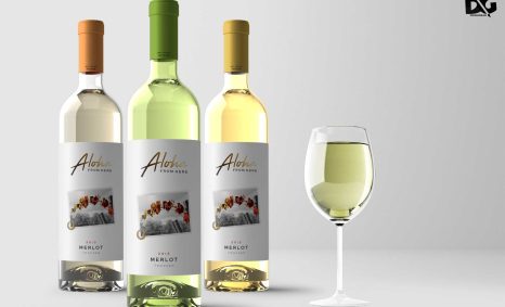 Wine Label Mockup