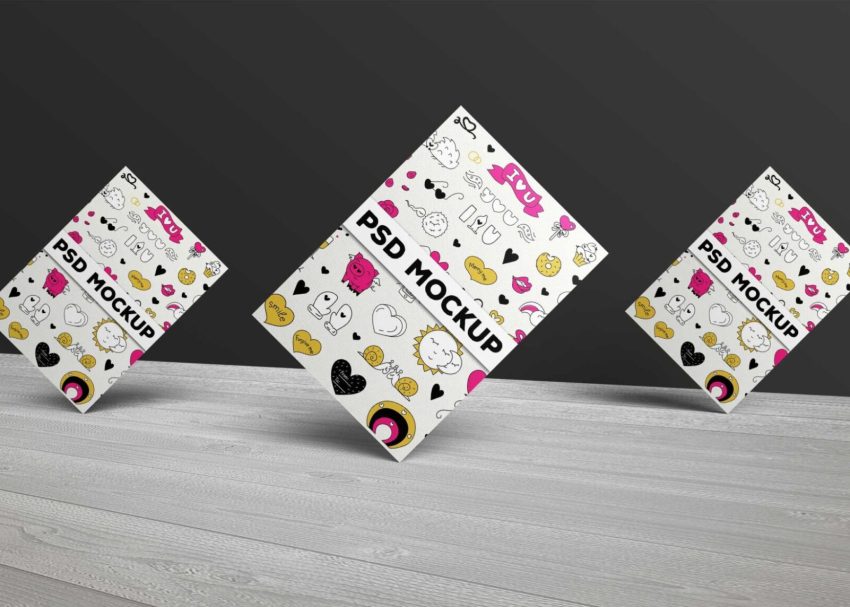 Free PSD Mockups 5 Flyer PSD Mockups