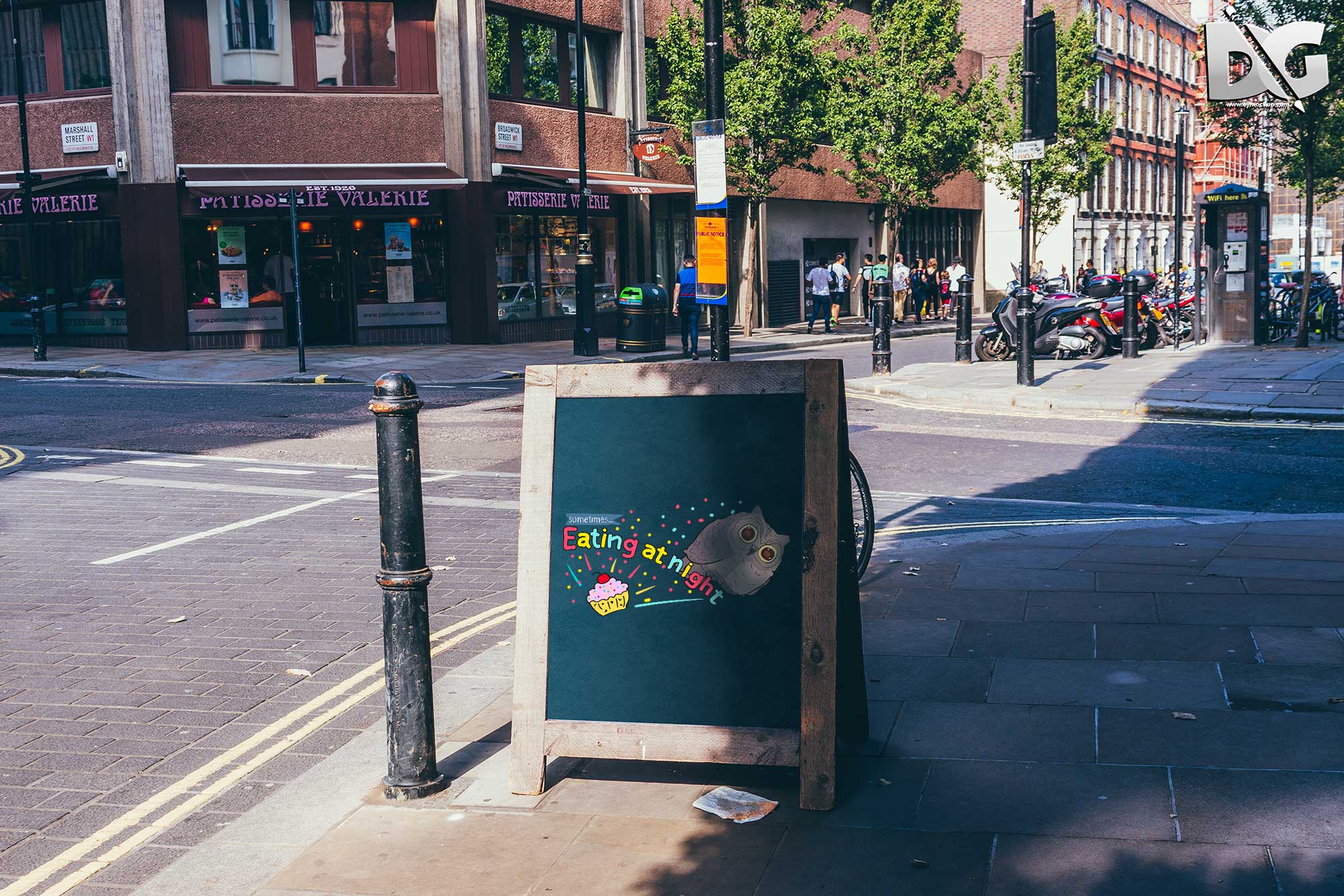 Ultimate Free Sign Banner Mockup 1 Banner PSD Mockup