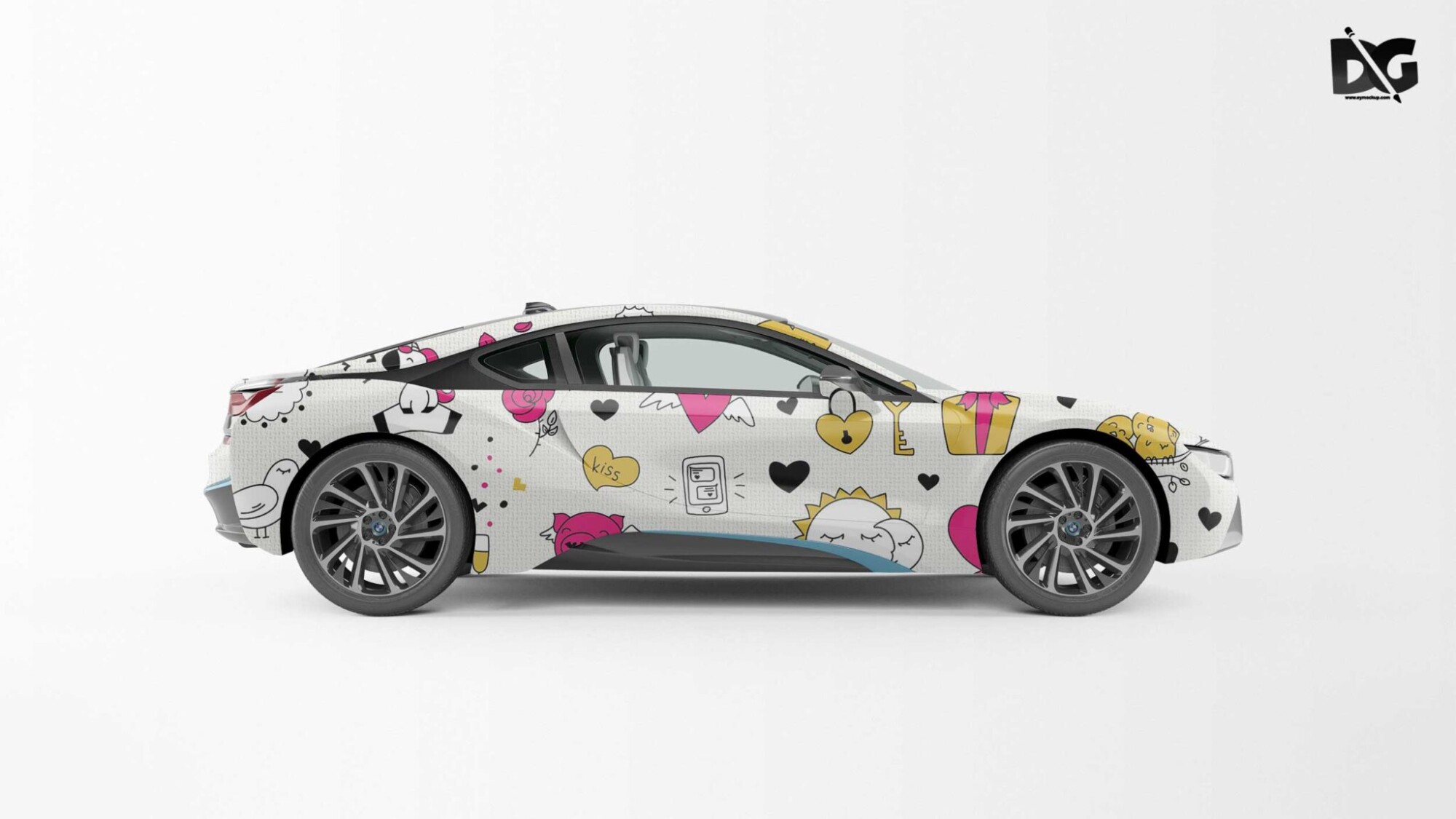 Vechicle Wrap Mockup