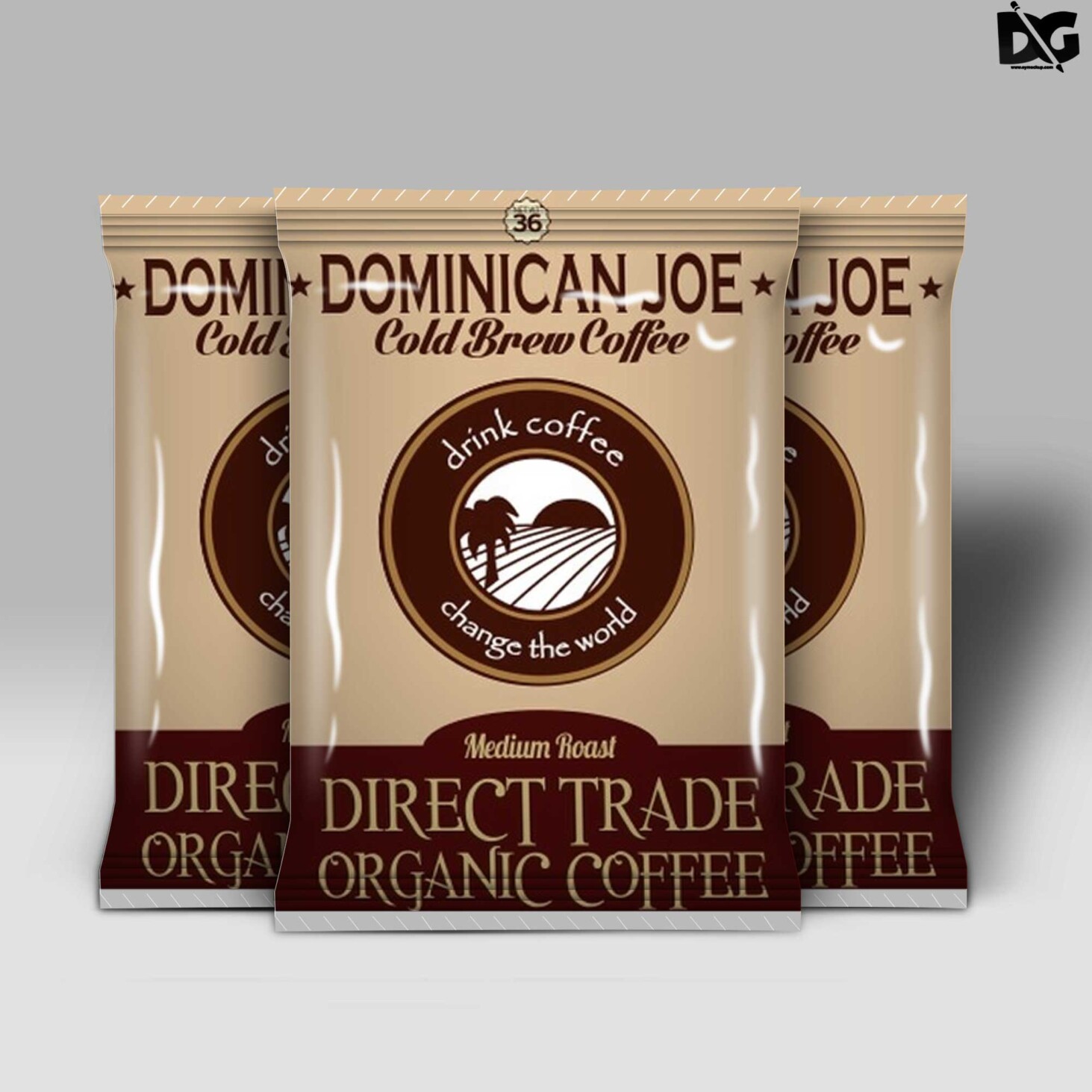 Pouch Label Mockup
