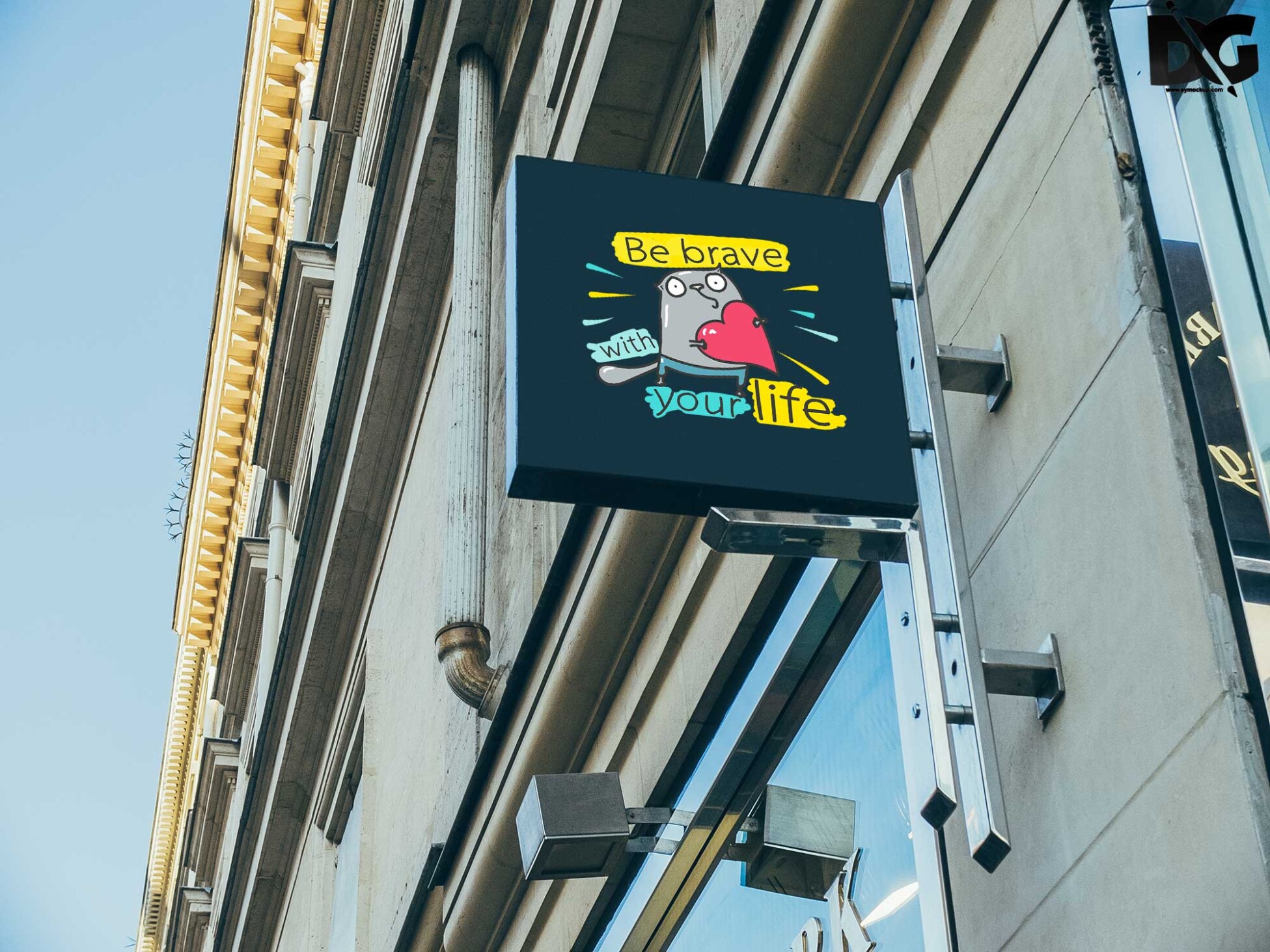 Window Sign Mock-up
