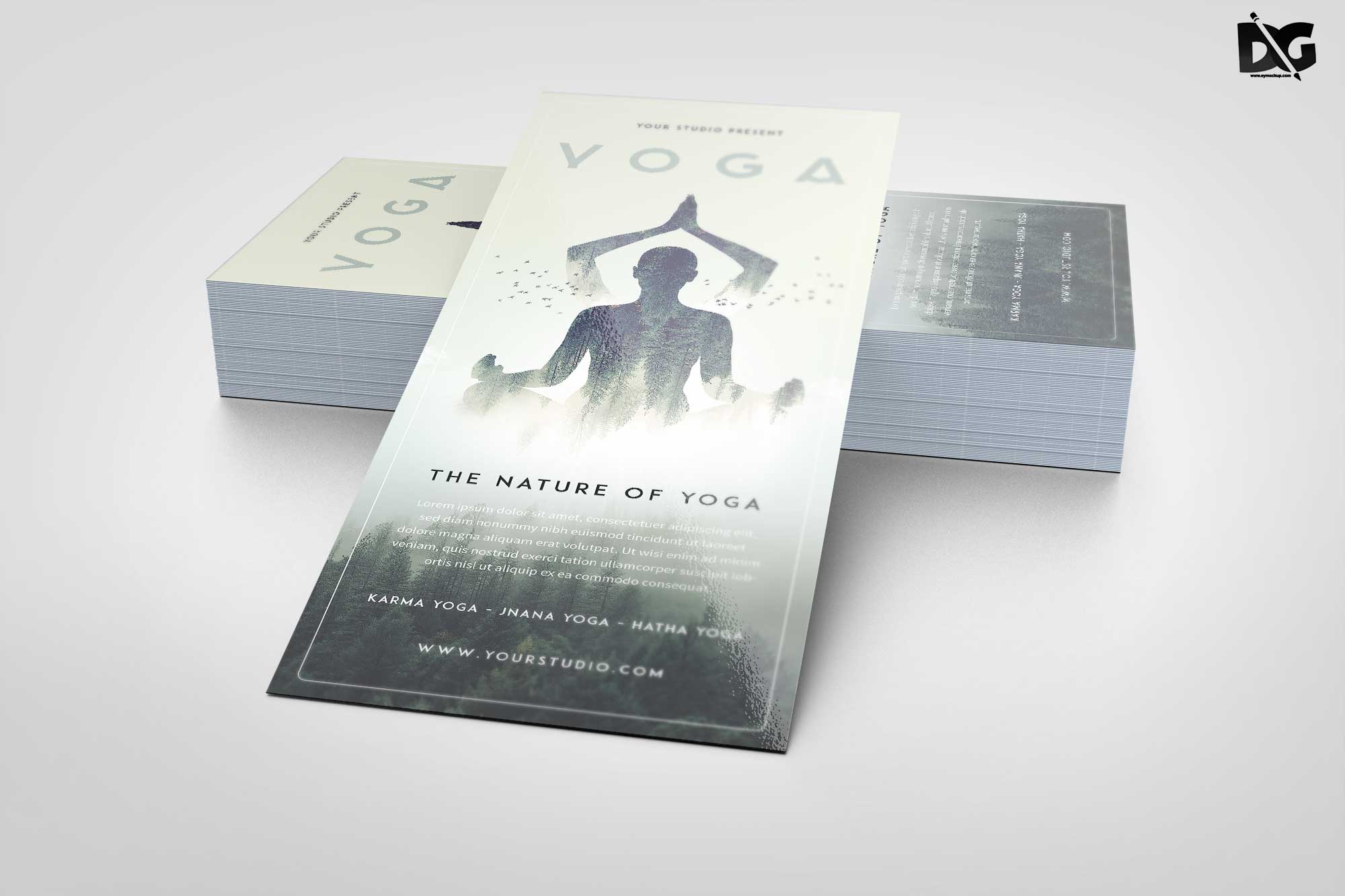 RackCard Designs Mockup