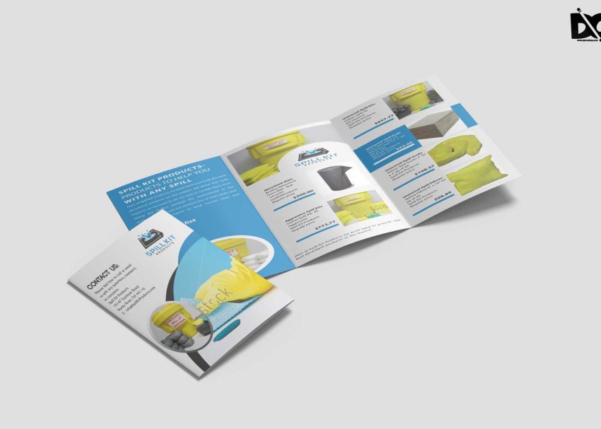 Tri-fold Brochure Mockup