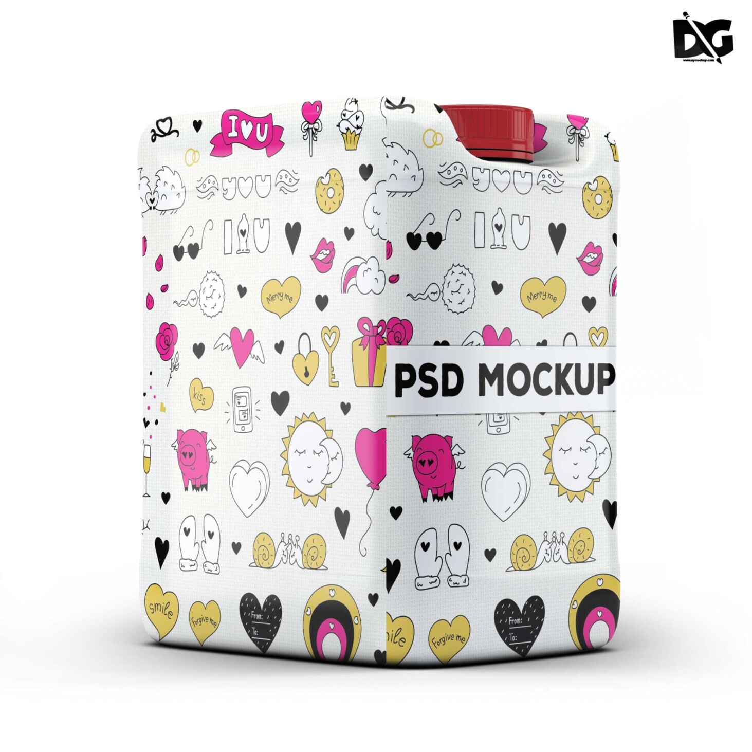 Canister Packaging Mockups