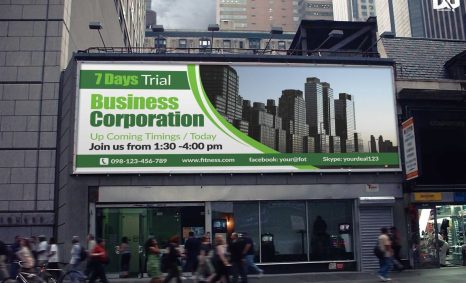 Billboard Mockup Template