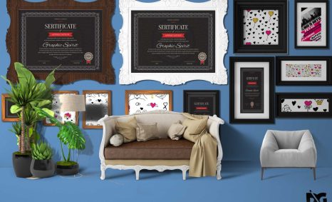 Certificate Mockup Template