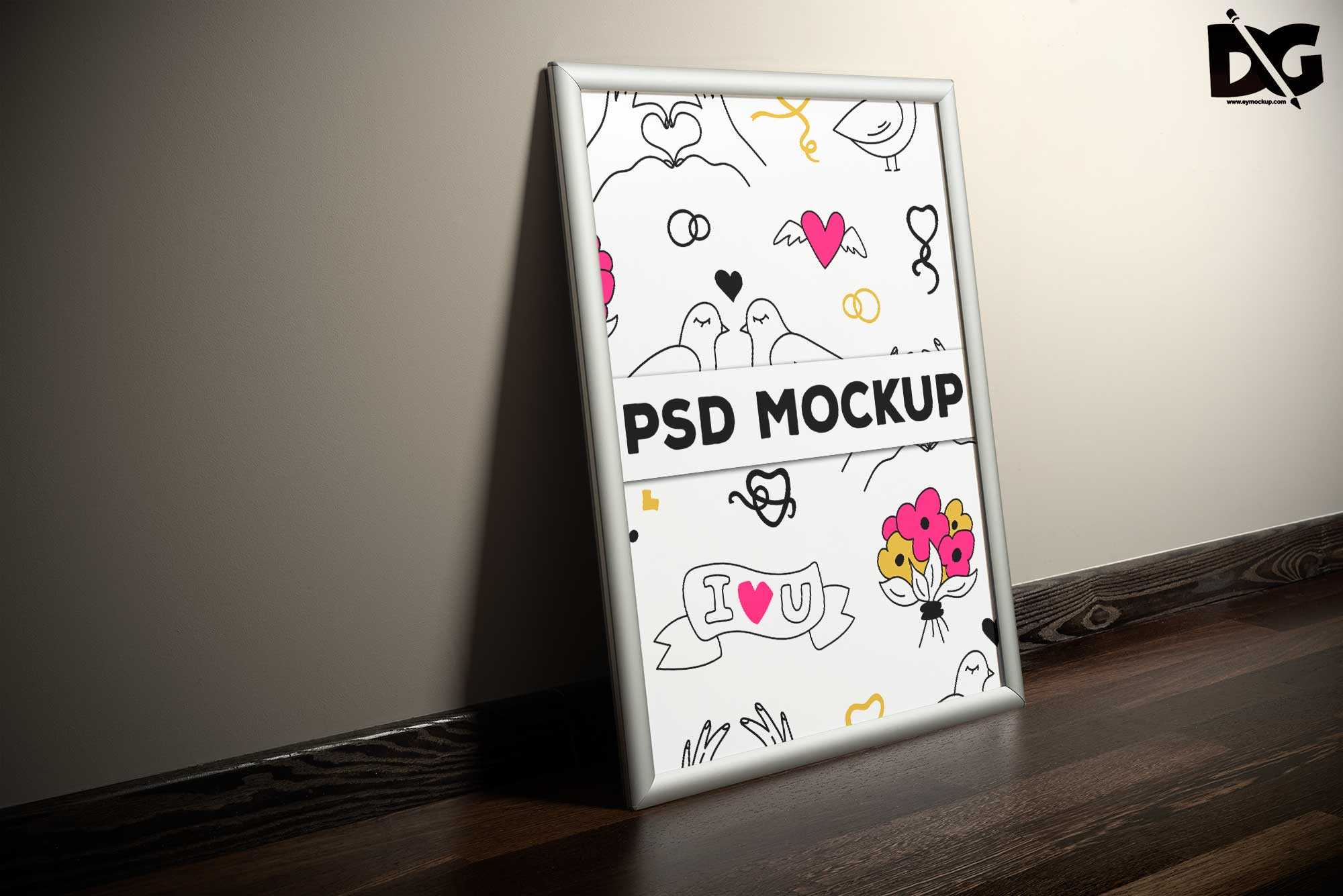 Download Free Premium Poster Mockups 18 Poster PSD Mockups