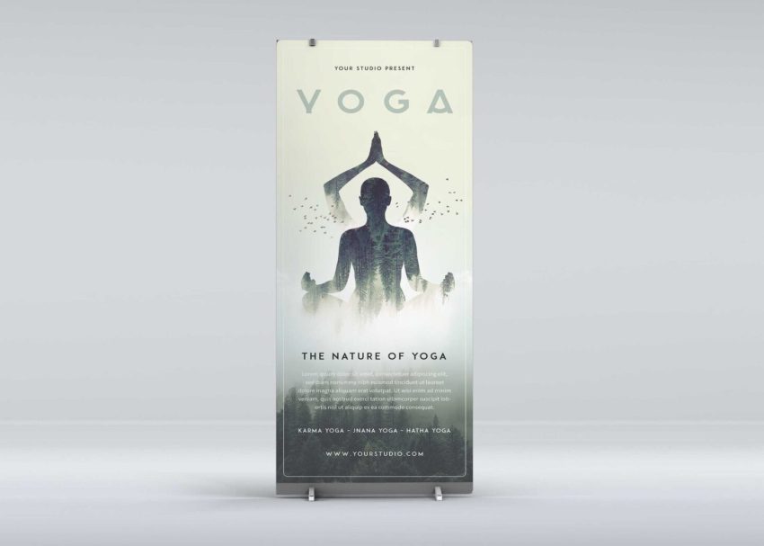 Roll-up Banner Mock-up