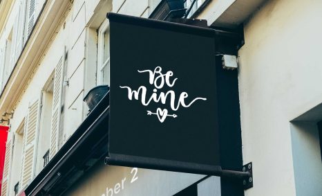 Window Sign Mockup