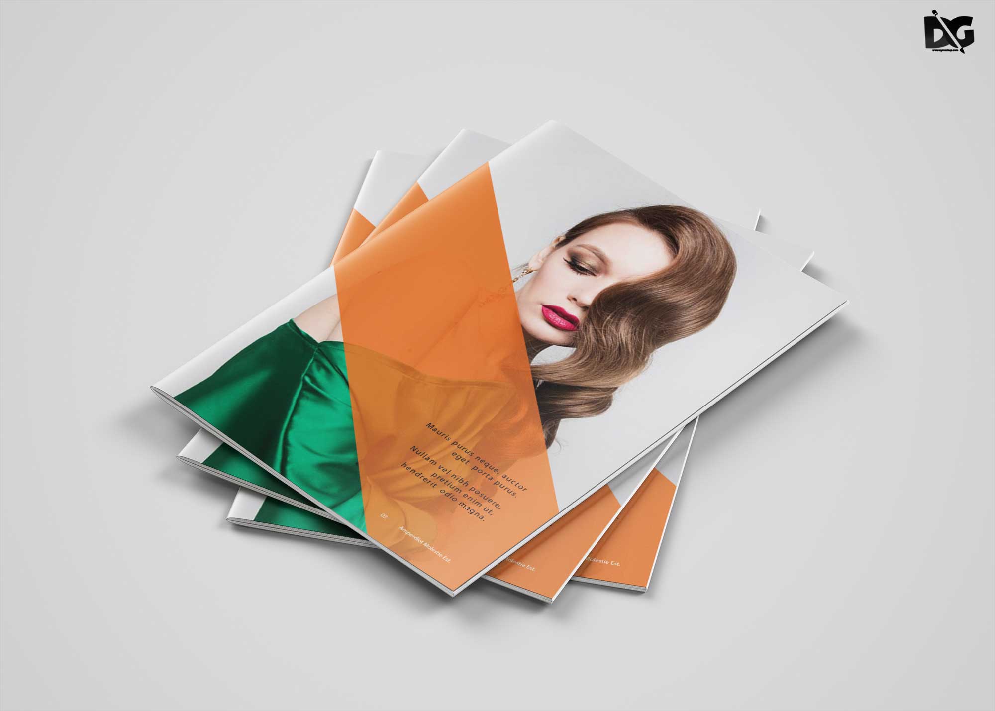 Free Download Fashion Catalog Brochure Template