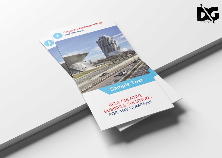 Creative Transport Tri-Fold Brochure Template