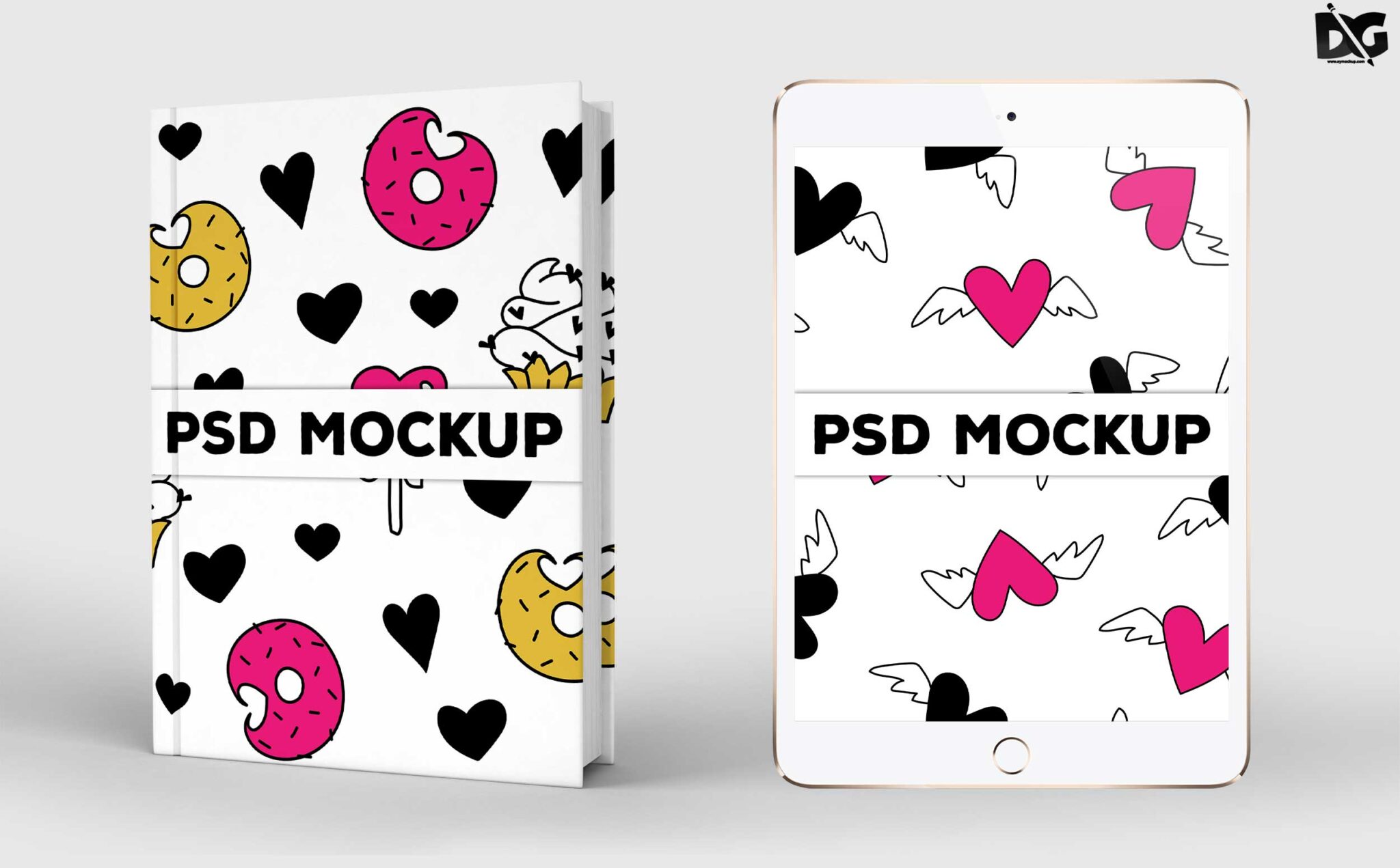 Free Tablet Mockup for Book Covers 9 Free Book Cover Tablet Mockup