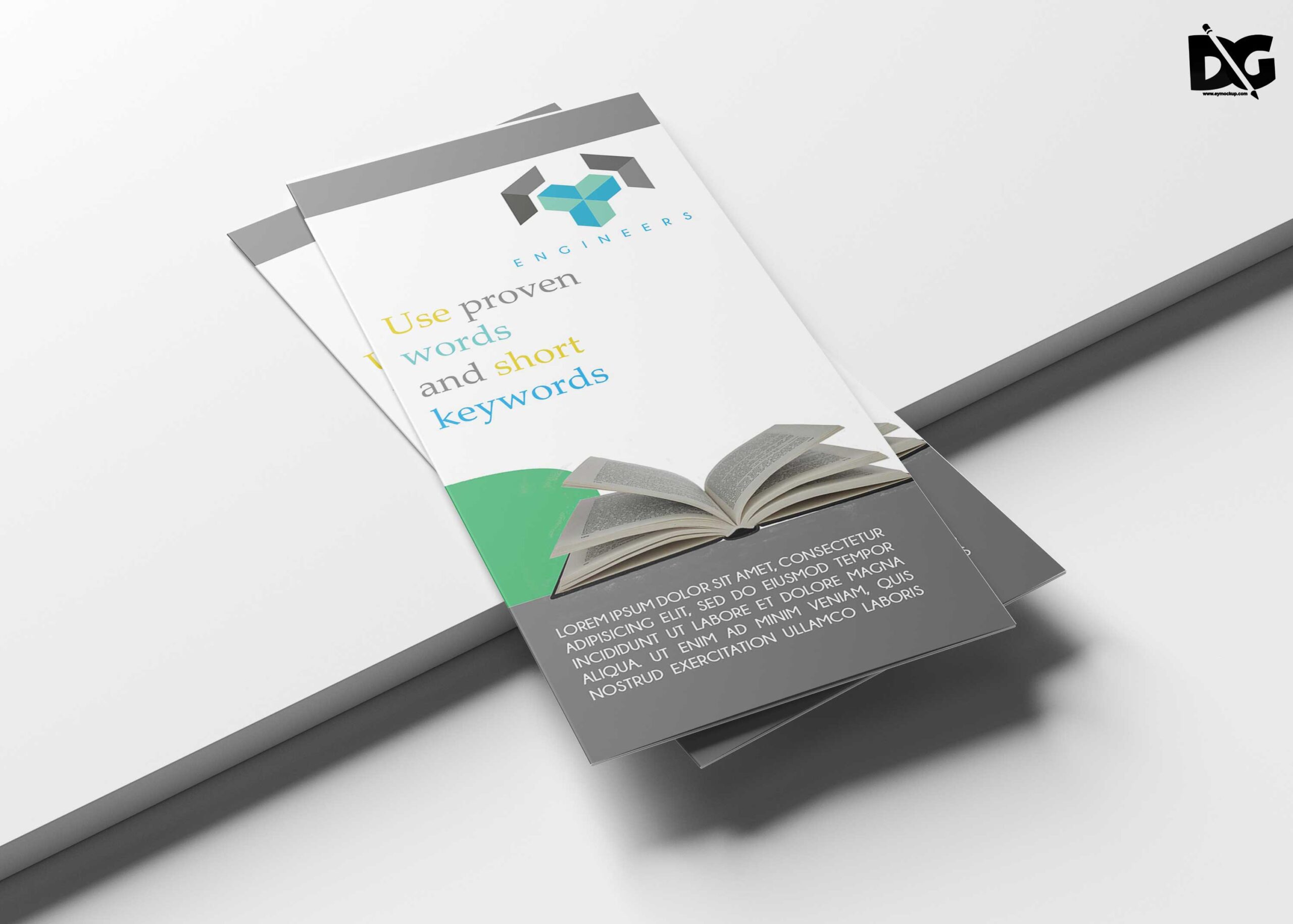 Free Cleaning Company Tri-Fold Template