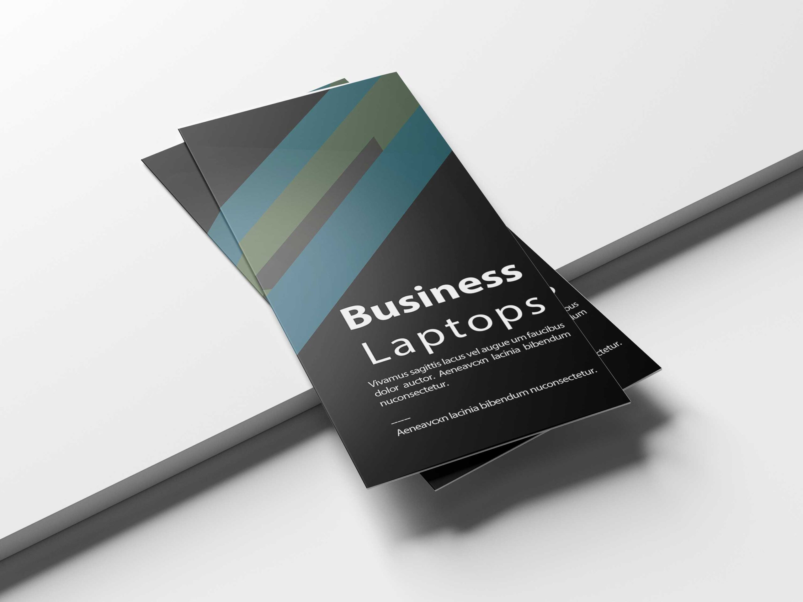 Free Creative Laptop-Tri-Fold-Brochure