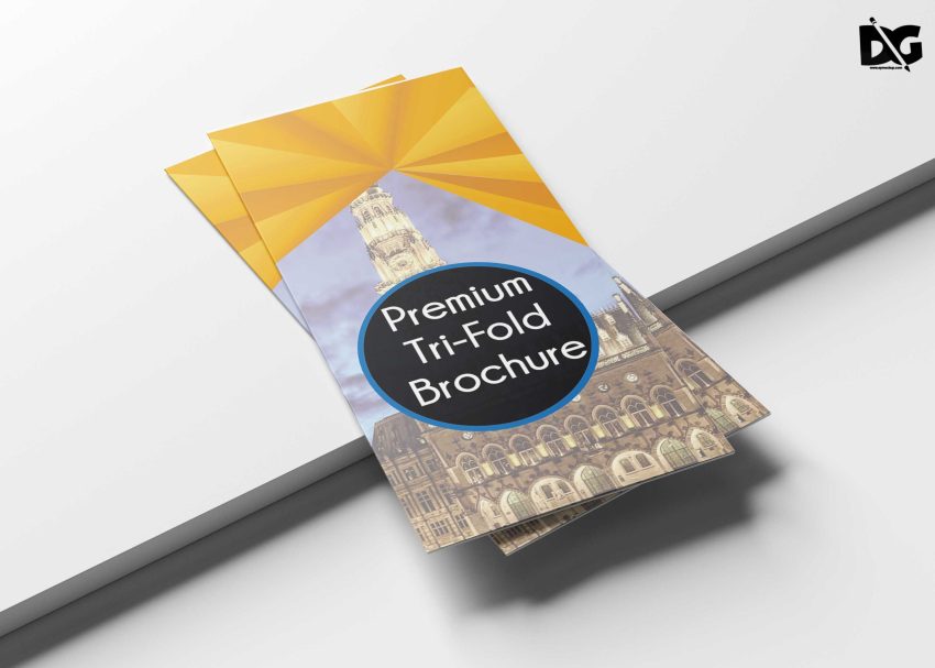Free Download Architectural Tri-Fold PSD Brochure Template