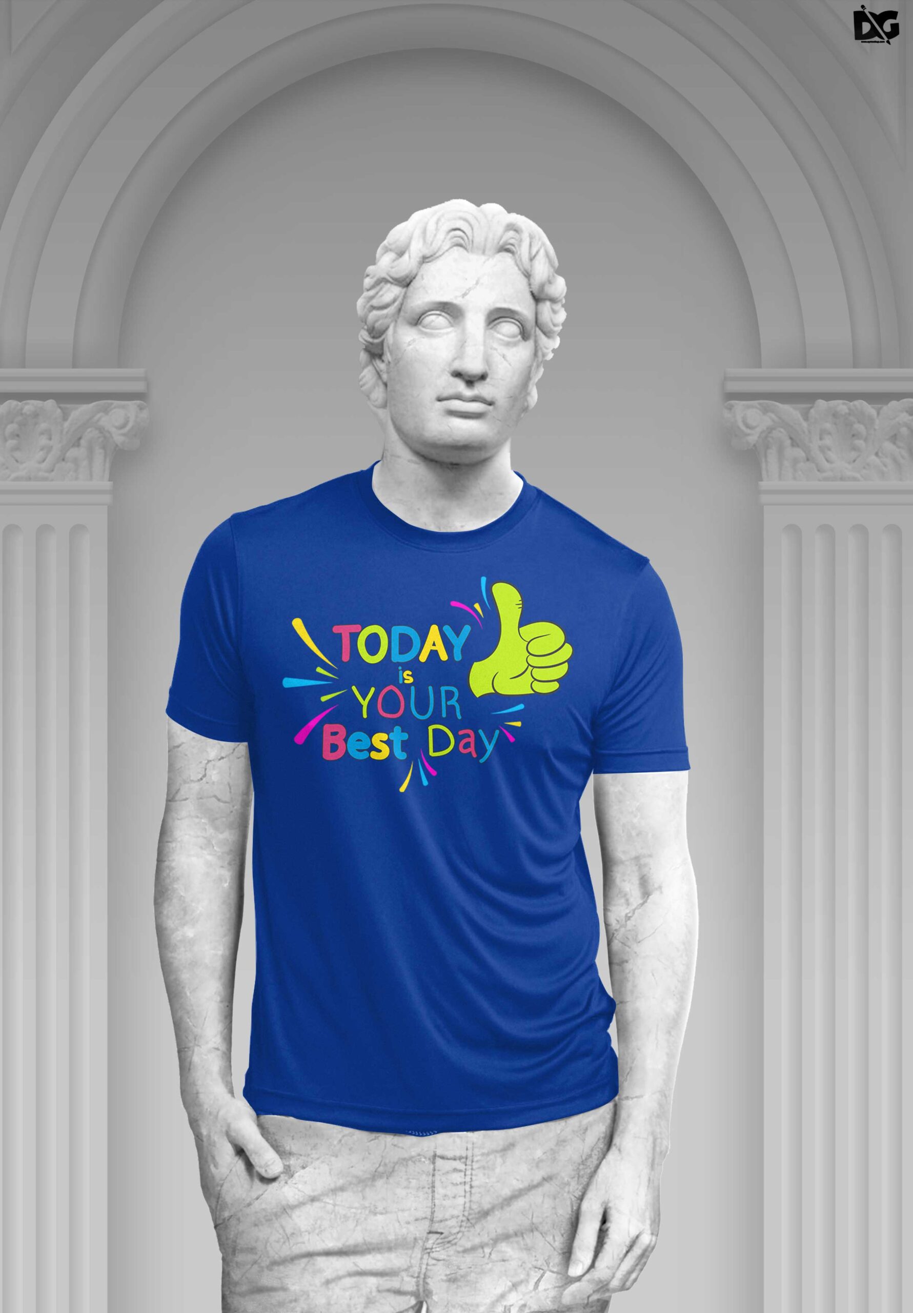 Free T-shirt Design Mockup